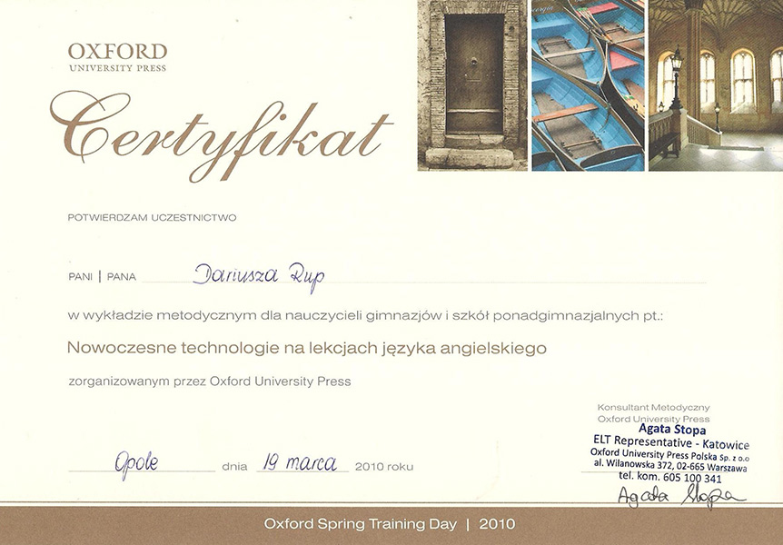 Nowoczesne technologie na lekcjach angielskiego